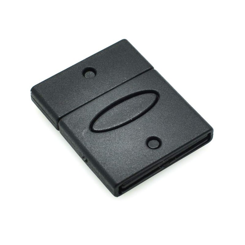 2FY2SW 20pcs/Pack Plastic Breakaway Safty Buckles for Neck Strap Lanyard Webbing ID Badge Tag Holder Black (Webbing Size:1"(25mm)) - Image 1
